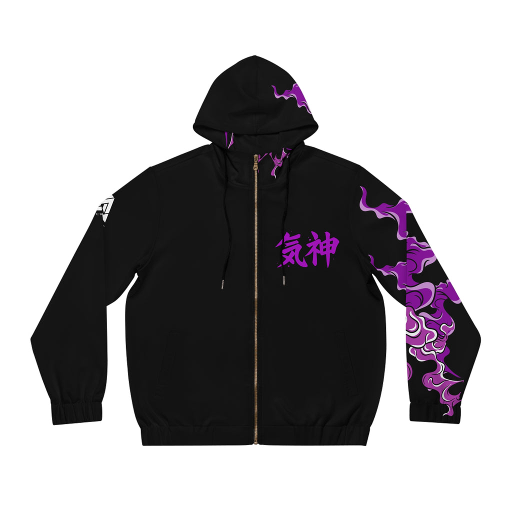 KISHIN Graffiti Oni Zip Hoodie