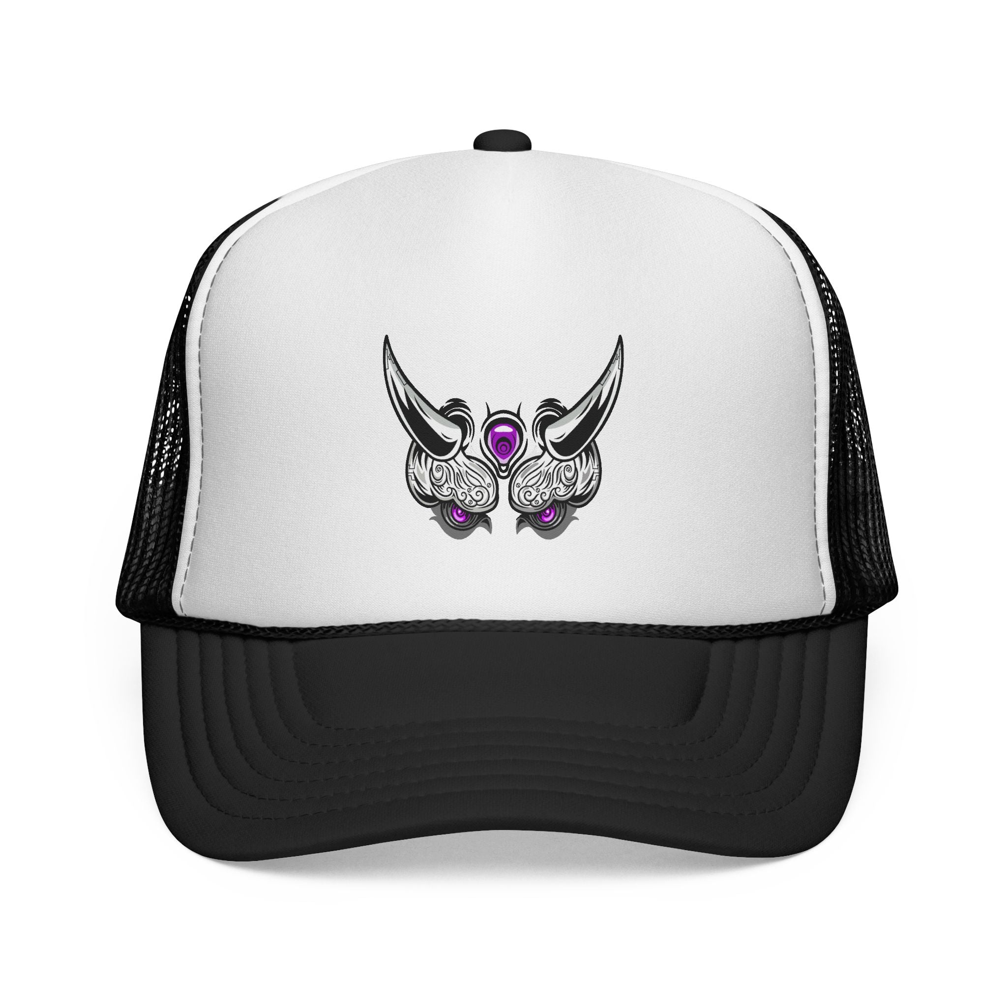 Chrome Oni Mesh Cap – Fearless Streetwear Hat