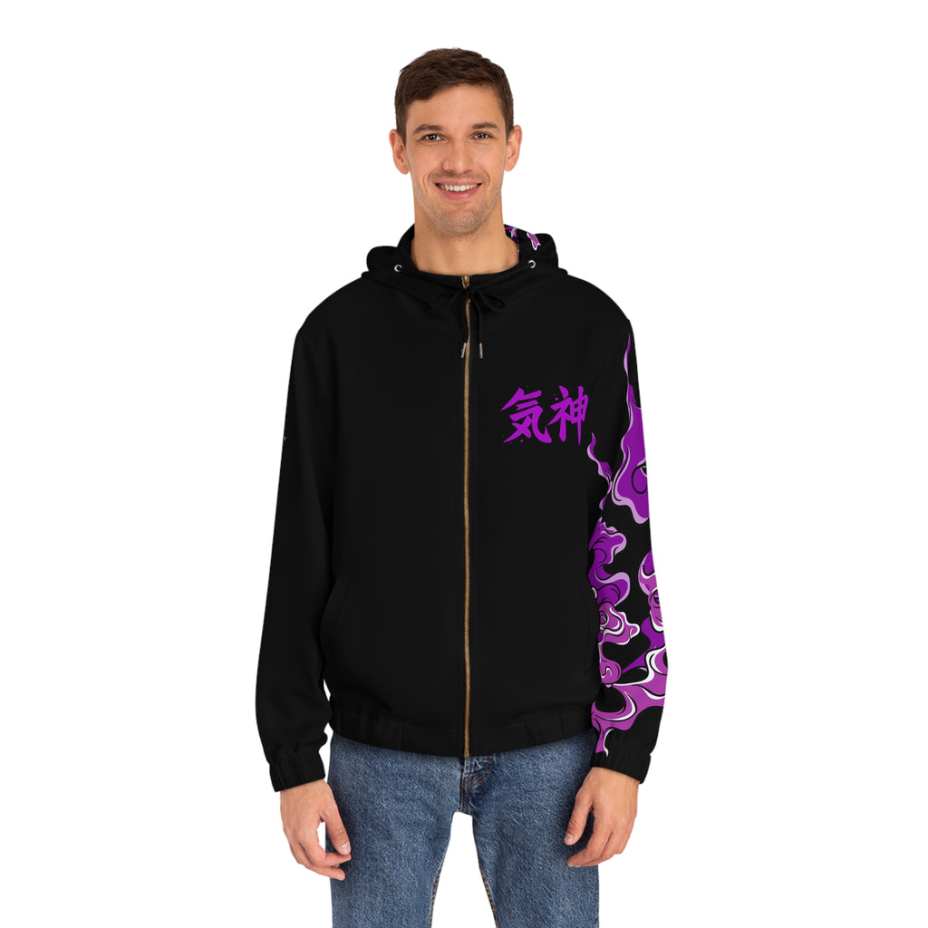 KISHIN Graffiti Oni Zip Hoodie