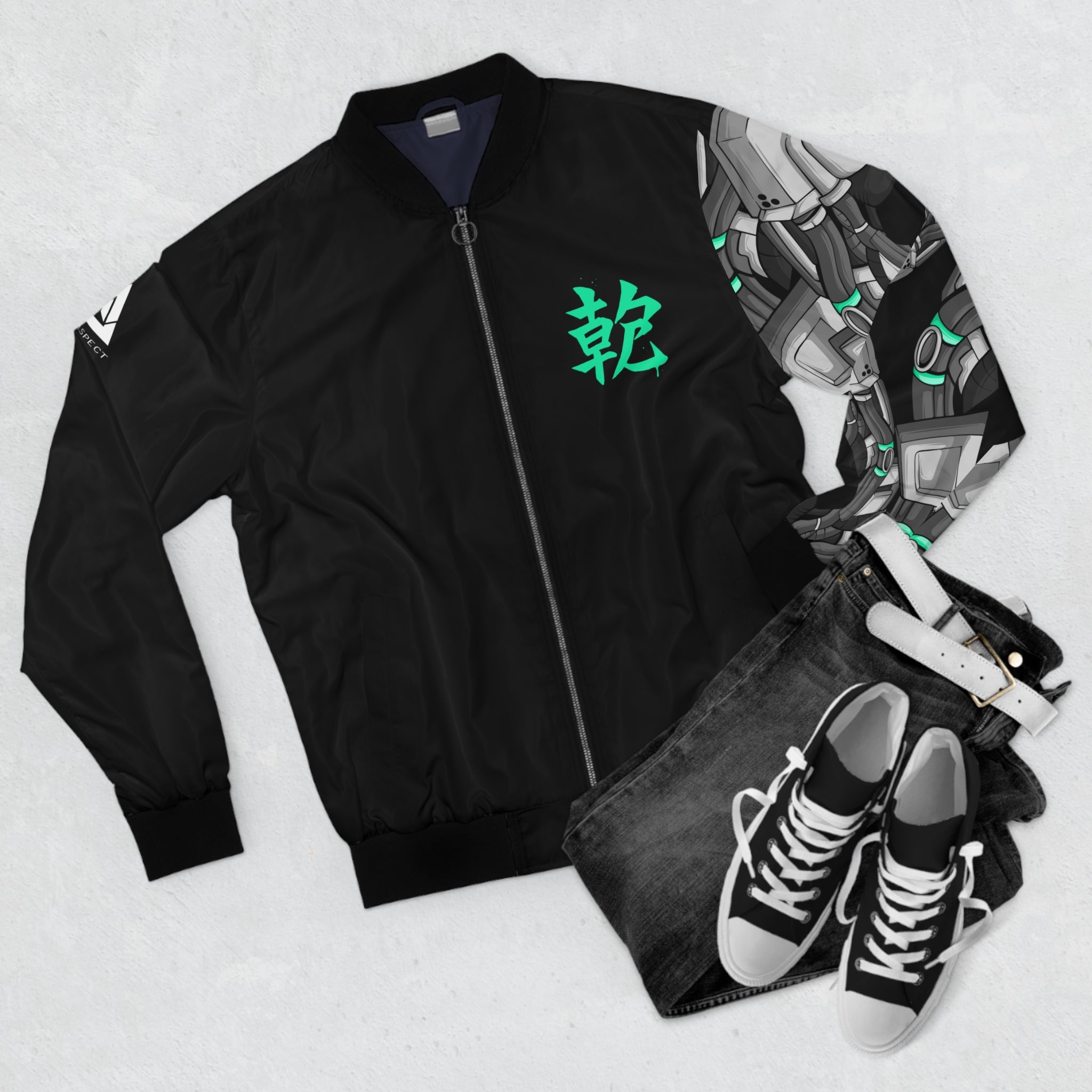 SHINOBI Graffiti Bomber Jacket