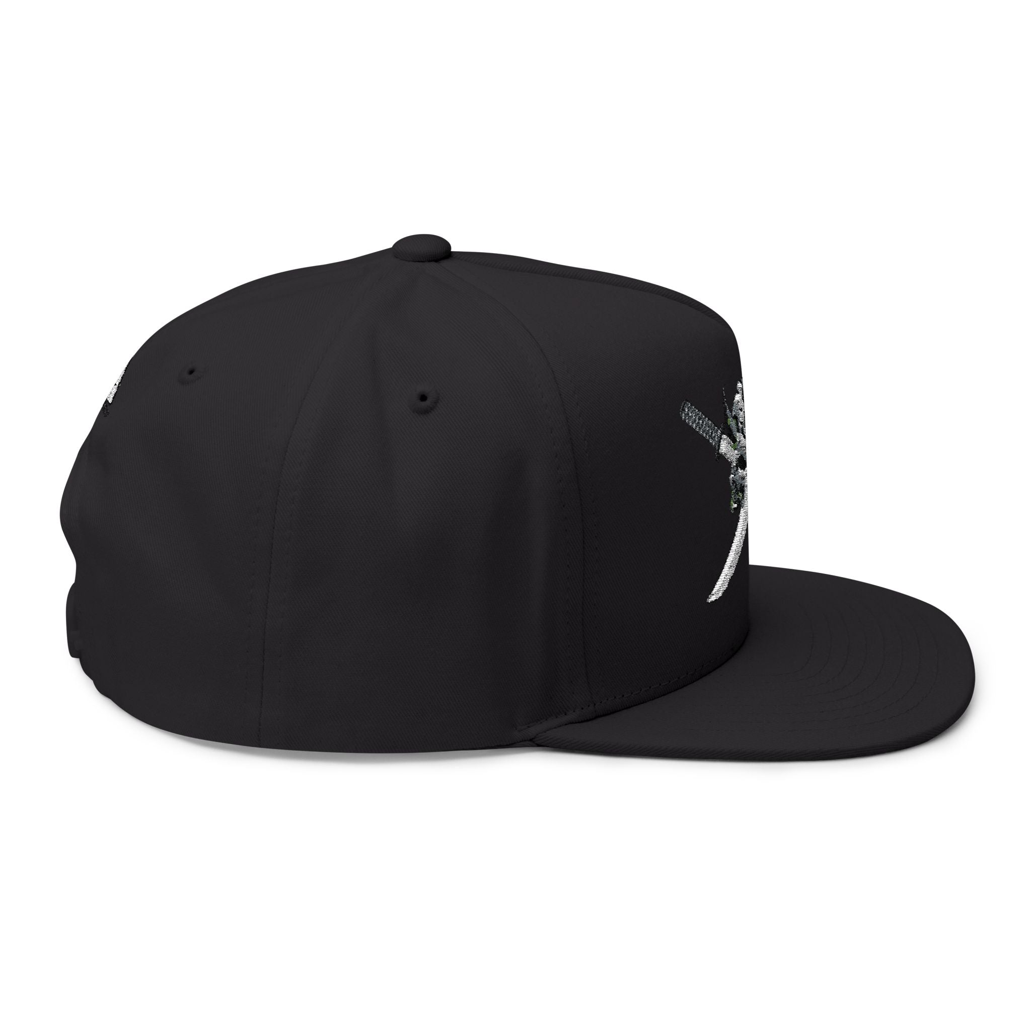 Shinobi Kanji Embroidered Snap Back Cap