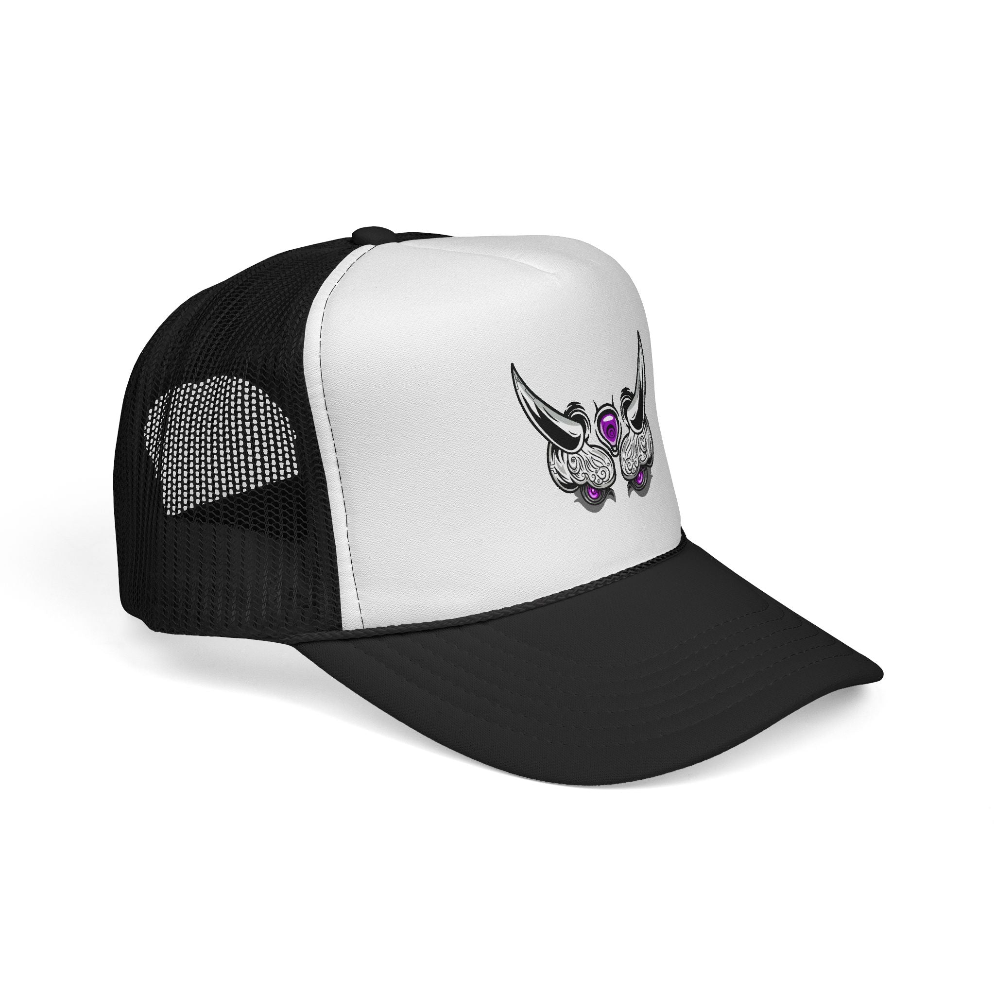 Chrome Oni Mesh Cap – Fearless Streetwear Hat