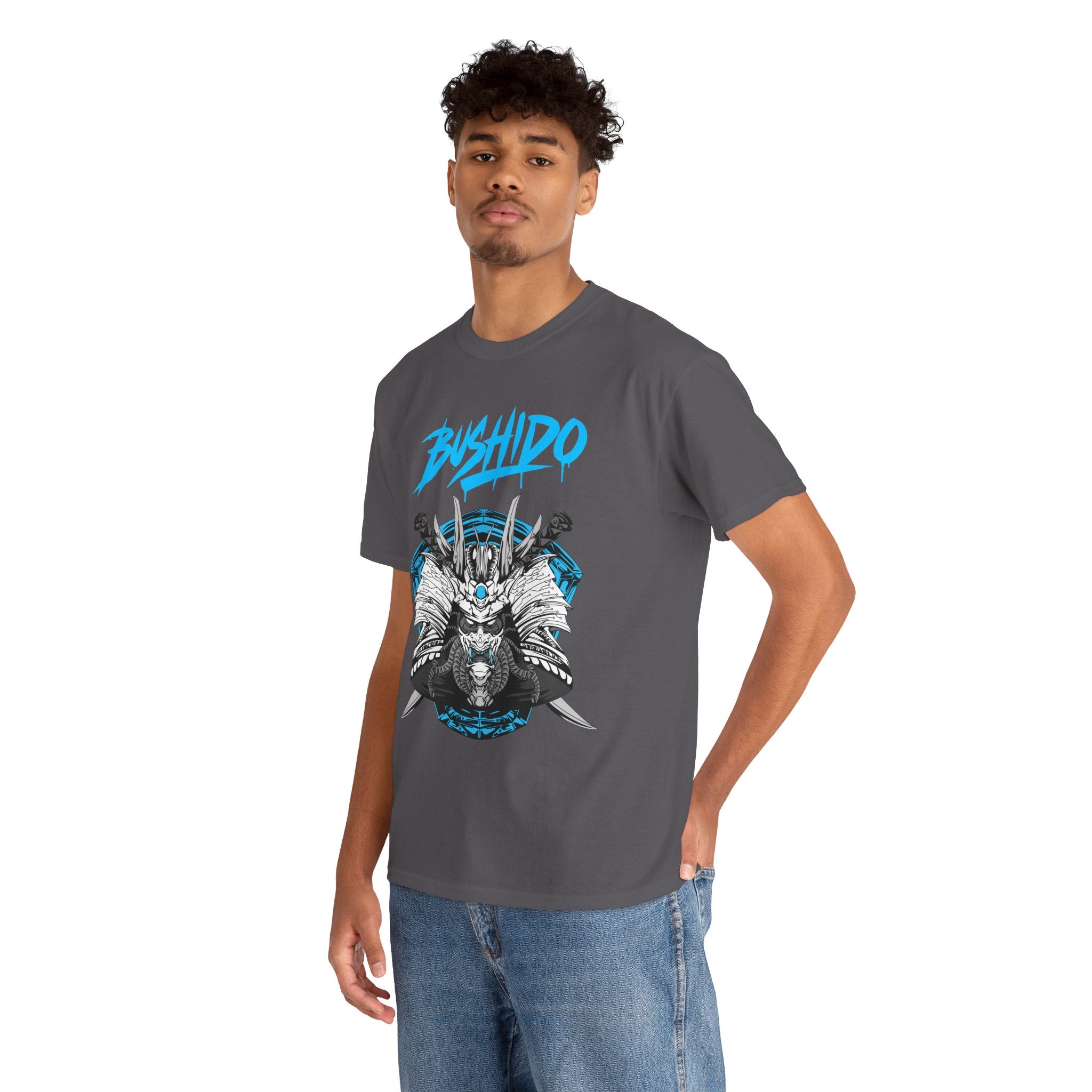 Cyberpunk Samurai - Bushido  Graffiti Tee
