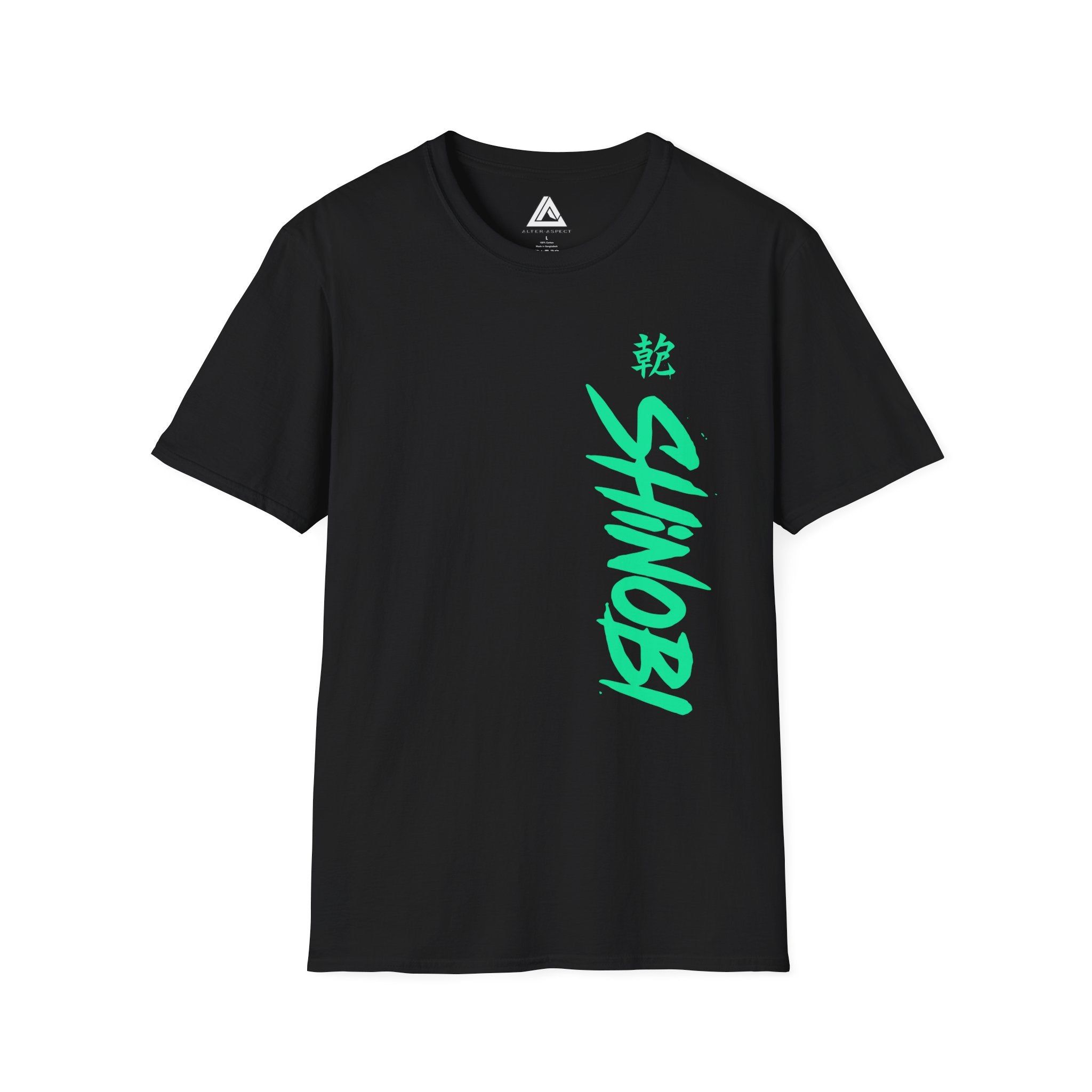 SHINOBI Graffiti Double-Sided Kanji T-Shirt