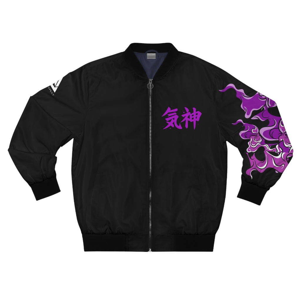 KISHIN Graffiti Oni Bomber Jacket