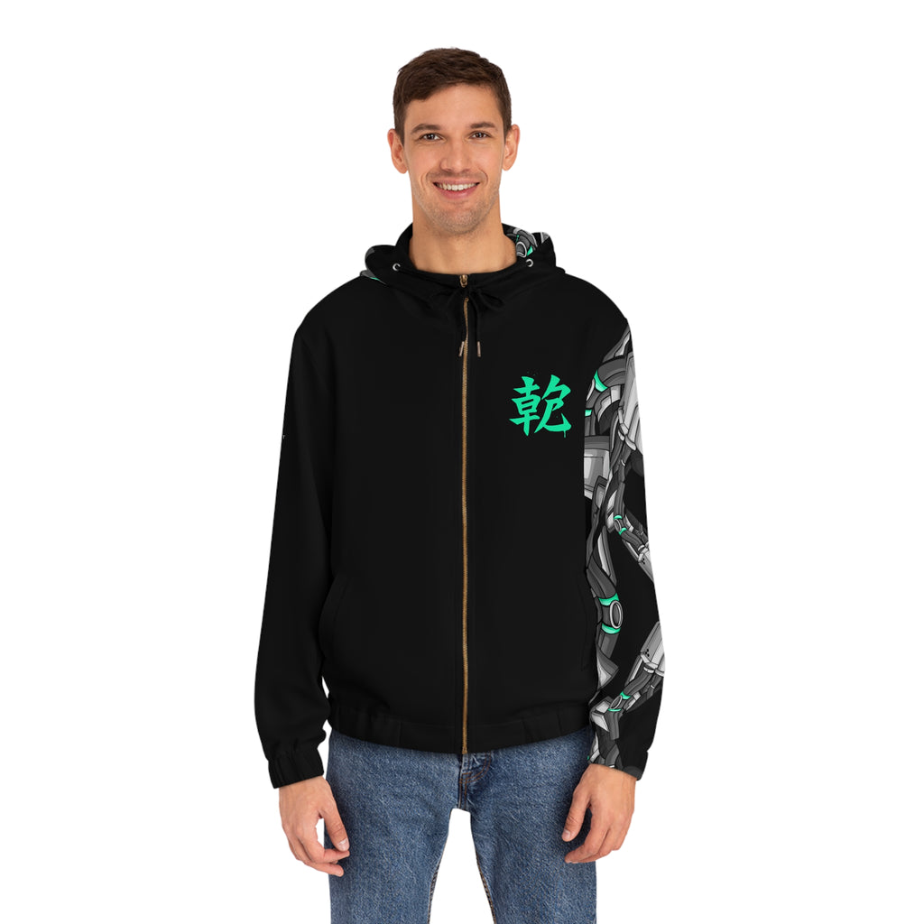 SHINOBI Graffiti Mecha Zip Hoodie