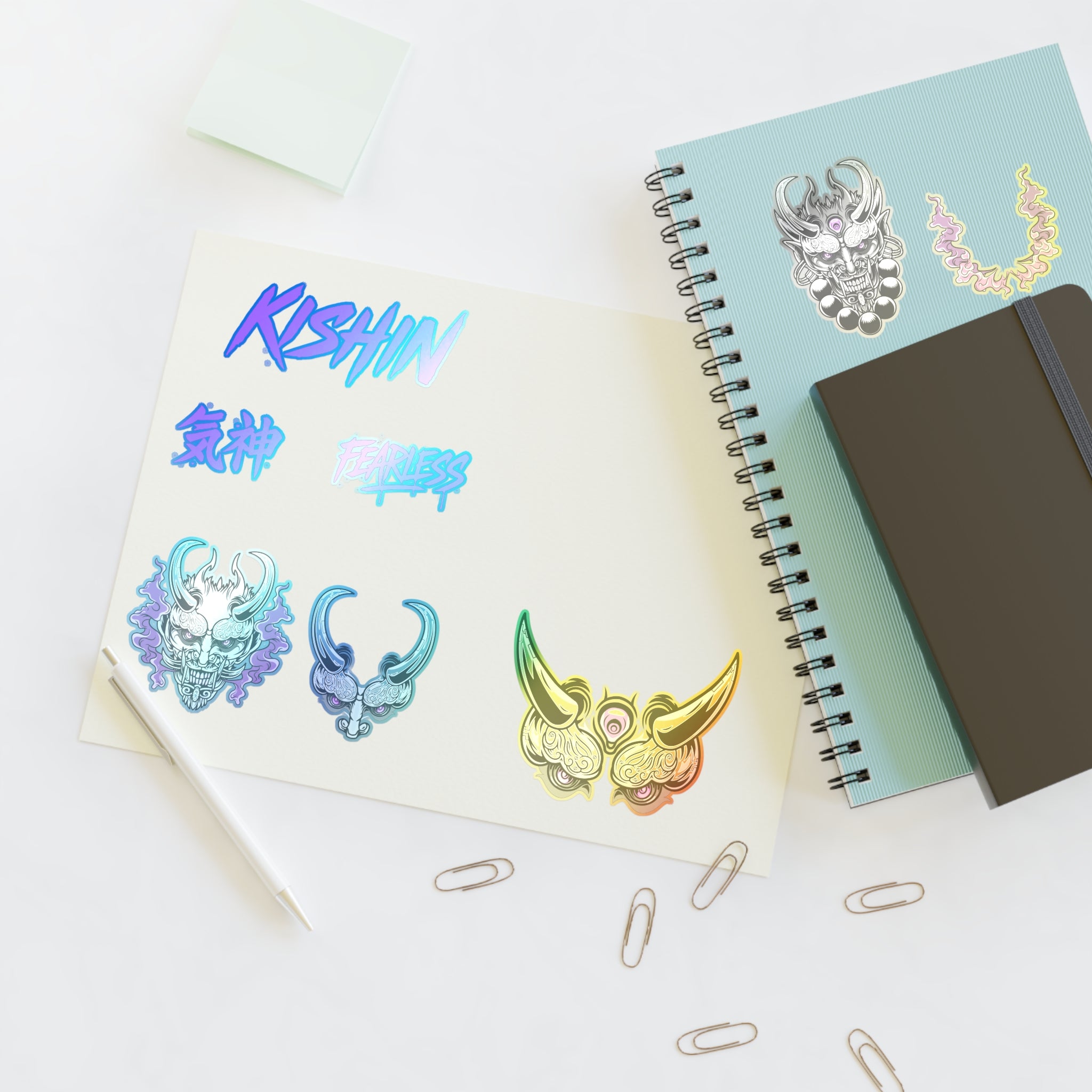 KISHIN Oni Sticker Sheet