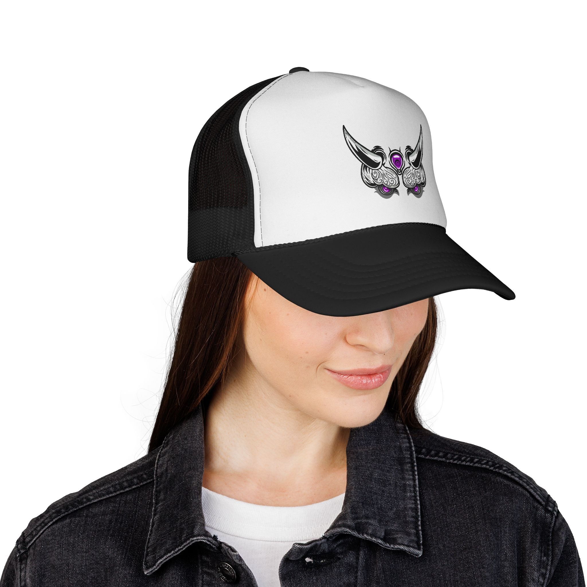 Chrome Oni Mesh Cap – Fearless Streetwear Hat