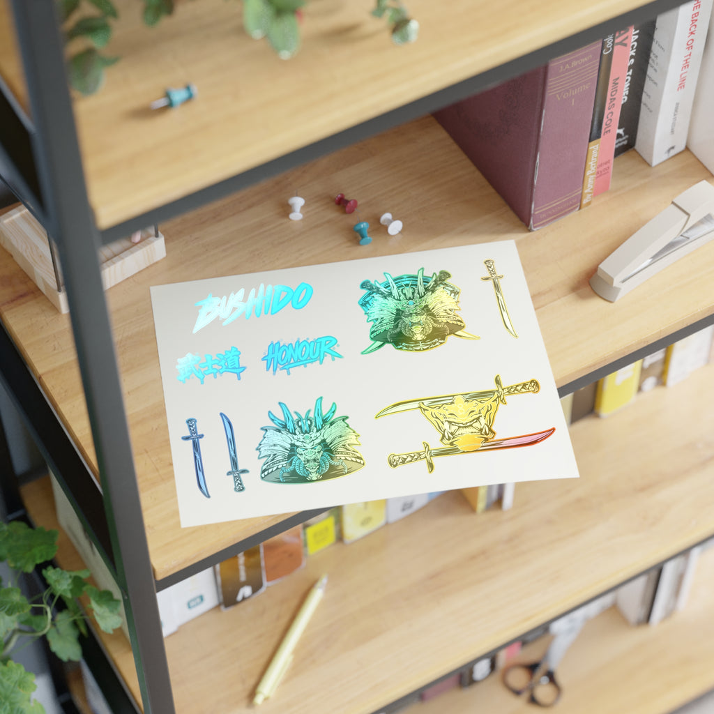 Bushidō Samurai Sticker Sheet