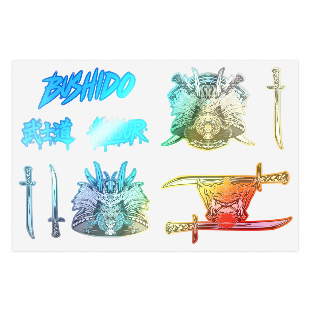 Bushidō Samurai Sticker Sheet