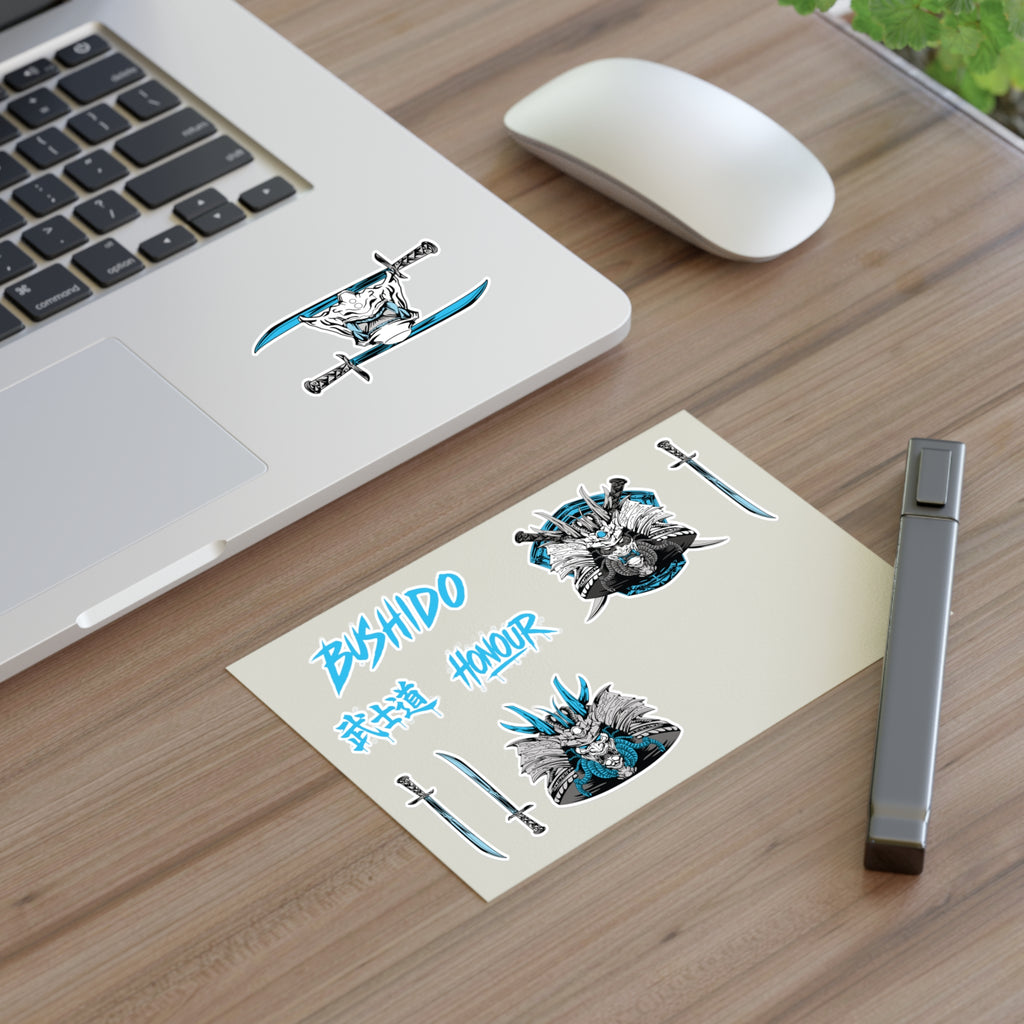 Bushidō Samurai Sticker Sheet