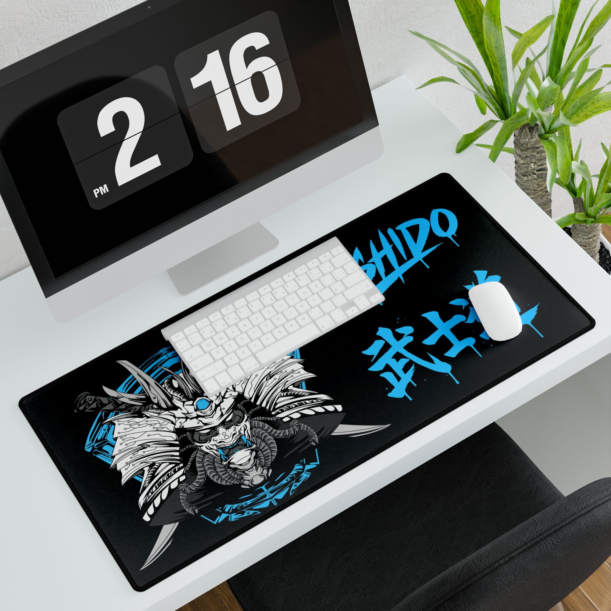 Bushido Cyberpunk Desk Mat