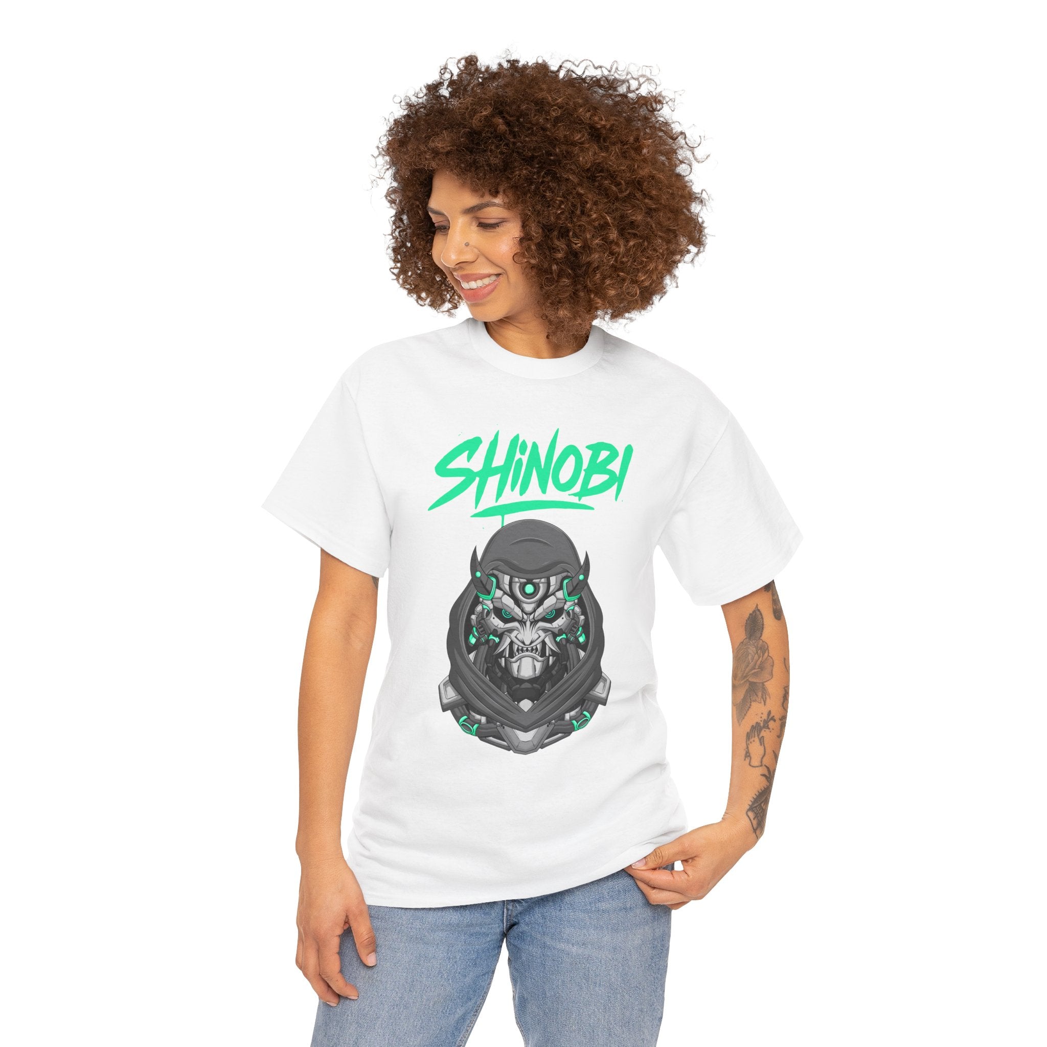 Cyborg Assassin - Shinobi Graffiti Tee