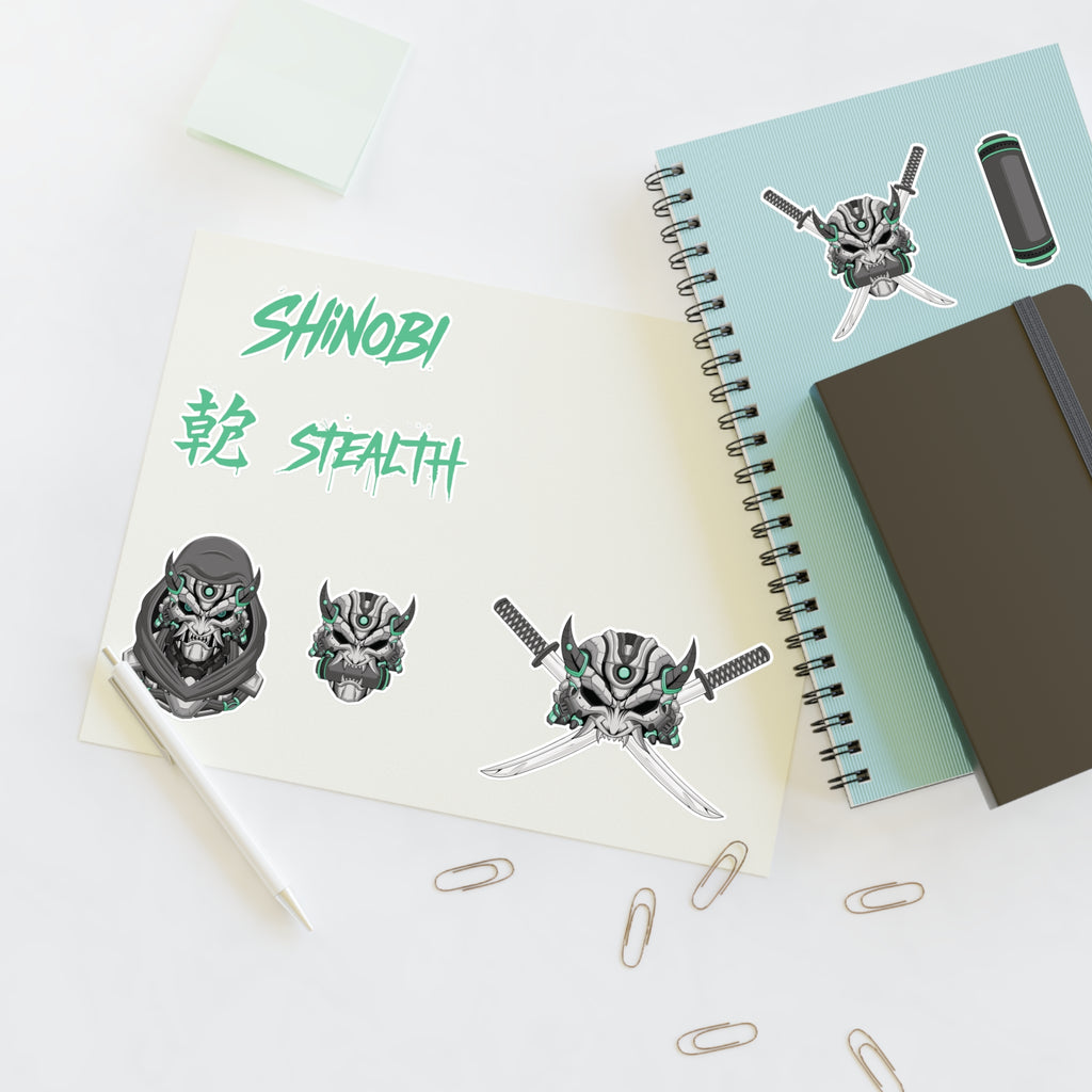 Shinobi Cyborg Ninja Sticker Set