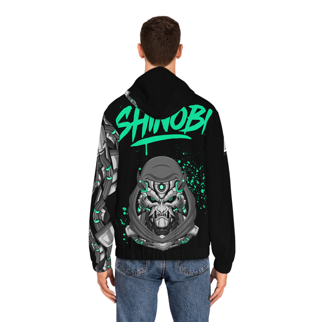SHINOBI Graffiti Mecha Zip Hoodie