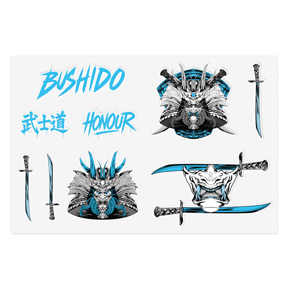 Bushidō Samurai Sticker Sheet