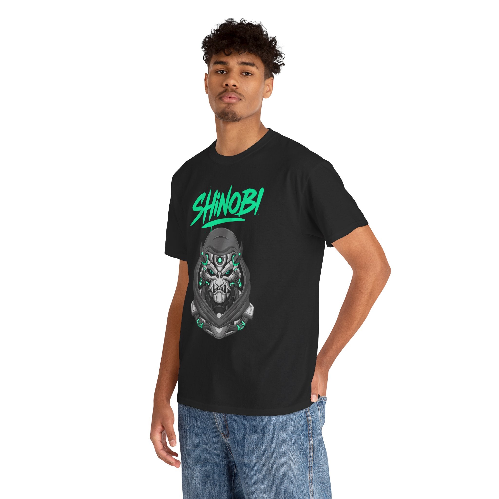 Cyborg Assassin - Shinobi Graffiti Tee