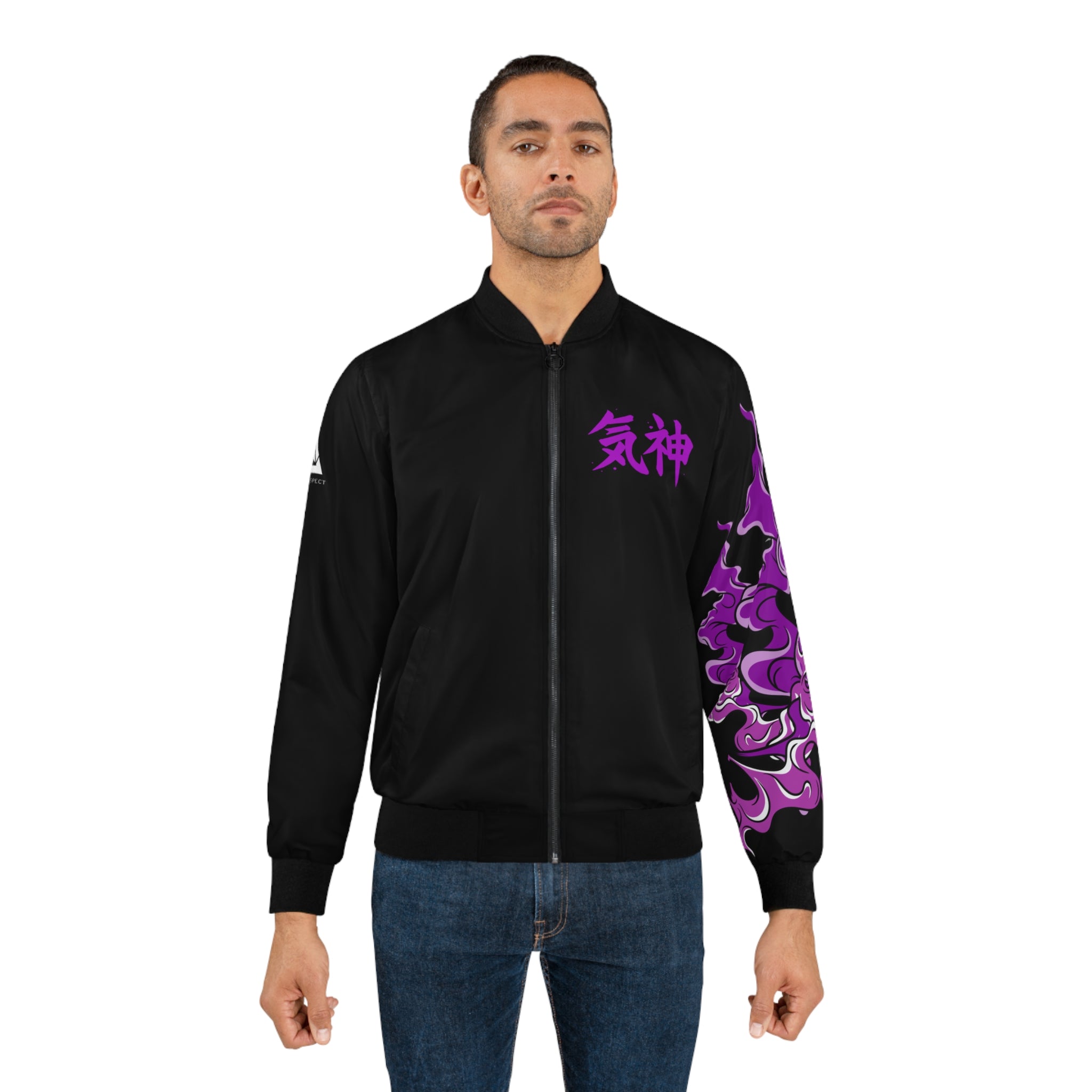 KISHIN Graffiti Oni Bomber Jacket