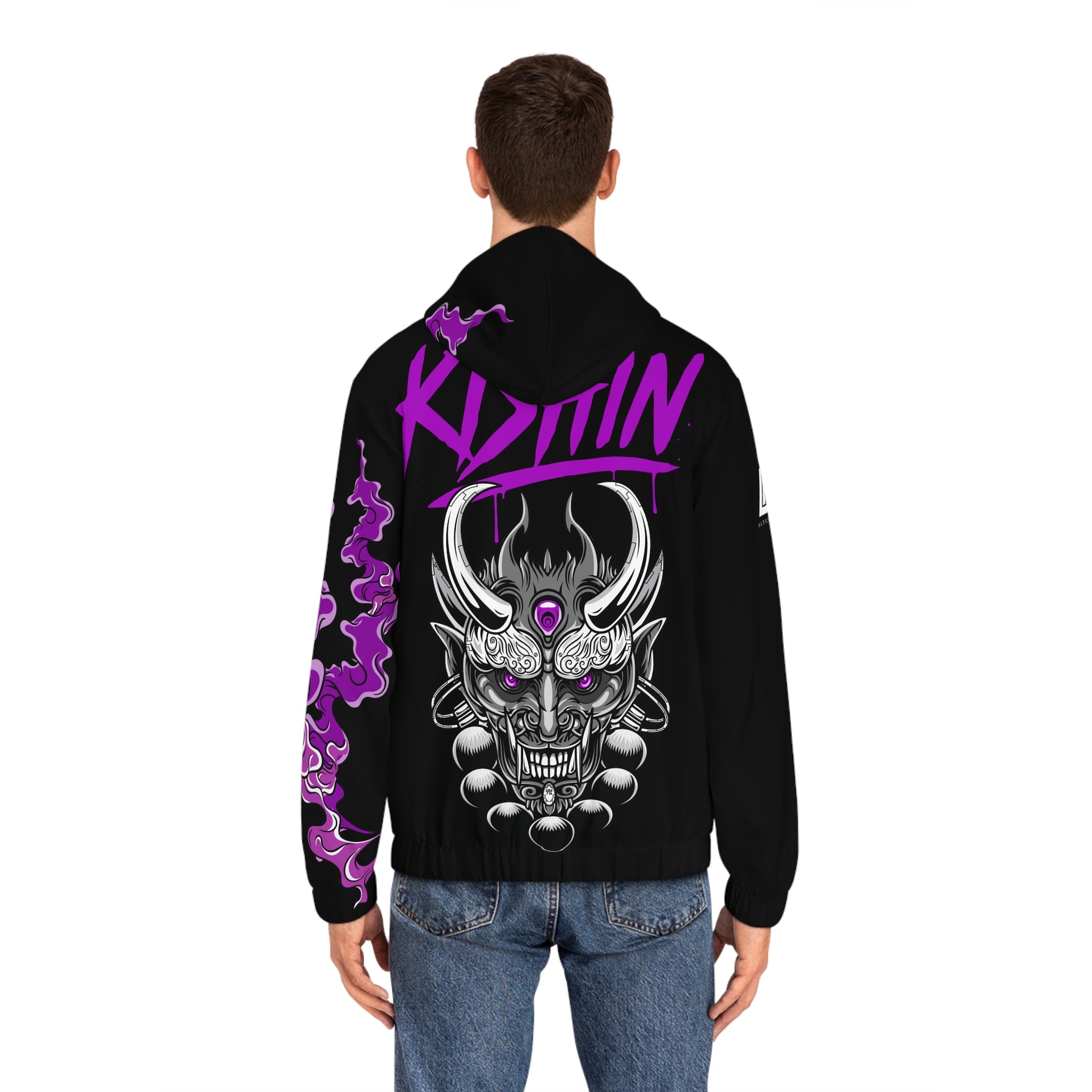 KISHIN Graffiti Oni Zip Hoodie