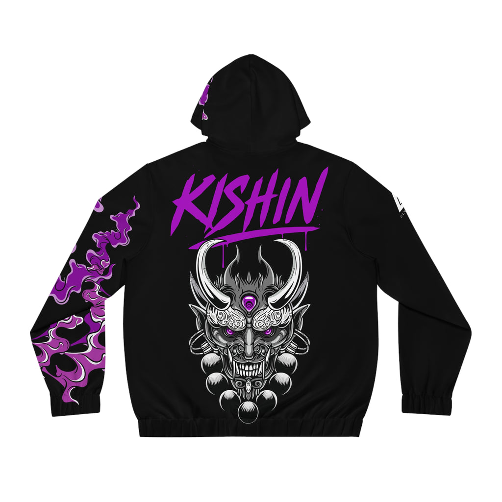 KISHIN Graffiti Oni Zip Hoodie